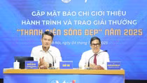 Giải thưởng "Thanh niên sống đẹp" năm 2025 sẽ vinh danh 20 cá nhân tiêu biểu