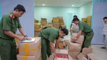 Phá đường dây sản xuất tiêu thụ mỹ phẩm giả bằng hóa chất quy mô lớn