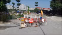Chủ đầu tư khẩn trương khắc phục sự cố sụt lún tại khu vực Trần Cung