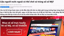 Nguy hại khôn lường khi mua vé số ngoại quốc qua livestream