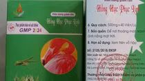 Viên uống giảm cân Hồng Hạc Phục Linh chứa 3 chất cấm nguy hiểm