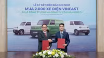 GOZO Express mua 2.000 xe tải điện VinFast EC Van từ Xanh SM