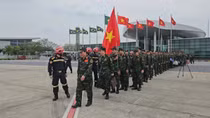 Đội cứu nạn, cứu hộ Bộ Công an mang trang thiết bị hiện đại giúp nâng cao hiệu quả tìm kiếm tại Myanmar