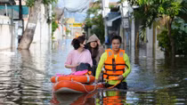 Công an là điểm tựa, niềm tin cho người dân trong thiên tai mưa lũ