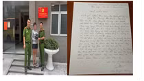 Công an phường Ba Đình trả lại tài sản cho người đánh rơi