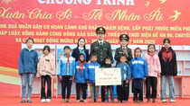 Đầm ấm chương trình “Xuân chia sẻ - Tết nhân ái”