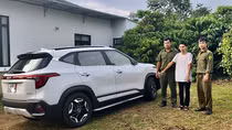 Trộm xe ôtô con về giấu gần nhà thì bị bắt giữ