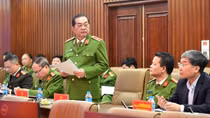 Đoàn kiểm tra của Bộ Chính trị, Ban Bí thư làm việc tại Đảng ủy Cục Cảnh sát QLHC về TTXH