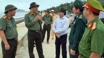 Công an tỉnh Quảng Ngãi thành lập Ban Chỉ huy tiền phương ứng phó bão số 13