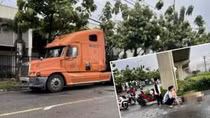 Tài xế xe đầu kéo vào cảng nhận hàng đi giao mới biết gây tai nạn chết người