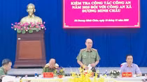 Công an xã chủ động tham mưu, bảo đảm ANTT ngay từ cơ sở