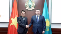 Hội đàm cấp cao giữa Bộ Công an Việt Nam và Bộ Nội vụ Kazakhstan