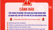 Giả danh nhân viên ngành điện hướng dẫn cập nhật thông tin sau sáp nhập để lừa đảo