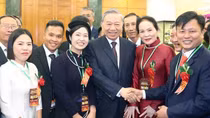 Tổng Bí thư Tô Lâm gặp mặt đại biểu Nông dân Việt Nam xuất sắc và Nhà khoa học của nhà nông