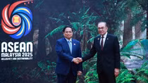 Thủ tướng Malaysia đón Thủ tướng Phạm Minh Chính và các Trưởng đoàn