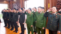 Đảng uỷ Công an Trung ương, Bộ Công an dâng hương tưởng niệm Chủ tịch Hồ Chí Minh