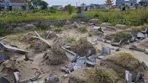 Hải Phòng: tháo dỡ 225 ngôi mộ giả
