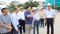 Chủ tịch UBND tỉnh Hải Dương Lê Ngọc Châu kiểm tra tiến độ một số dự án đầu tư công trên địa bàn tỉnh