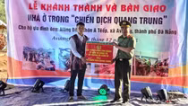 Công an Đà Nẵng bàn giao căn nhà đầu tiên trong Chiến dịch Quang Trung