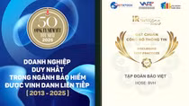 Bảo Việt được vinh danh liên tiếp trong “Danh sách 50 công ty niêm yết tốt nhất Việt Nam” (2013-2025)
