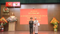 Đại tá Nguyễn Quốc Toản giữ chức vụ Chánh Văn phòng Bộ Công an