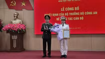 Đại tá Nguyễn Thanh Vân giữ chức vụ Giám đốc Bệnh viện Y học cổ truyền Bộ Công an