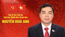 Đồng chí Nguyễn Hoài Anh được bầu giữ chức Chủ tịch UBND tỉnh Thanh Hoá