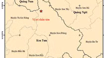 Liên tiếp 5 trận động đất xảy ra tại Kon Tum