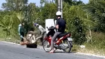 Chém vợ dã man rồi tự sát sau khi ra tòa làm thủ tục ly hôn