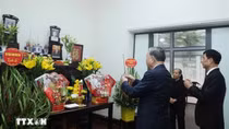 Tổng Bí thư Tô Lâm tri ân công lao của cố Tổng Bí thư Nguyễn Phú Trọng