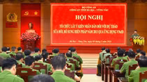 Công an tỉnh đầu tiên triển khai lấy ý kiến nhân dân về Dự thảo sửa đổi Hiến pháp