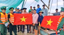 Biên phòng TP Hồ Chí Minh tuyên truyền chống khai thác hải sản bất hợp pháp