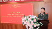 Công an tỉnh Sơn La phát động phong trào thi đua “Ba nhất”
