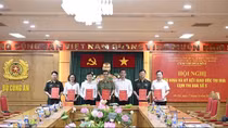 Cụm thi đua số 5 ký kết giao ước thi đua