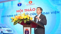 Xây dựng lực lượng cấp cứu ngoại viện tiếp cận hiện trường chỉ trong 8 phút