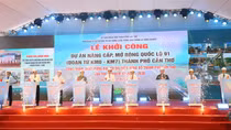 Cần Thơ khởi công, khánh thành 18 công trình với tổng mức đầu tư trên 12.000 tỷ đồng