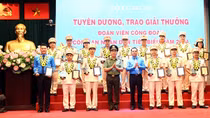 Tuyên dương, trao giải thưởng "Đoàn viên Công đoàn CAND tiêu biểu"