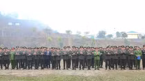 Khai giảng khóa huấn luyện công dân thực hiện nghĩa vụ tham gia CAND