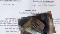 Tìm người đánh rơi giỏ xách chứa hơn 42 triệu đồng