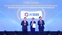 KSB được vinh danh tại giải thưởng “Vì tương lai xanh” năm 2025