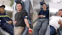Bốn cán bộ Công an hiến 1 lít máu cứu nữ bệnh nhân nguy kịch