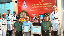 Truy điệu và trao bằng Tổ quốc ghi công cho thân nhân Liệt sĩ Lê Huỳnh Nhật Minh