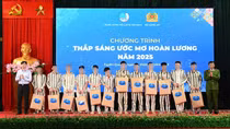 "Thắp sáng ước mơ hoàn lương" góp phần giúp phạm nhân sớm trở về cộng đồng