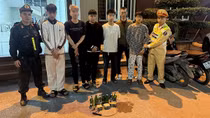 Cảnh sát 141 tóm gọn nhóm thanh niên mang "đồ" ra phố gây rối