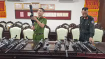 Triệt phá đường dây chế tạo, mua bán vũ khí trái phép trên toàn quốc