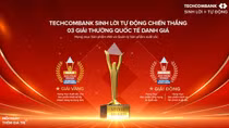 Sản phẩm Techcombank sinh lời tự động giành giải vàng Stevie Awards