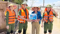 Công an xã Hưng Nguyên Nam bám sát cơ sở, giữ vững an ninh, trật tự