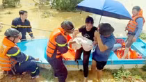 Những người lính với sứ mệnh thiêng liêng giữa tâm bão số 10