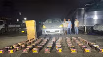 Khởi tố tài xế ém hơn 1,2 tạ pháo trong xe hơi