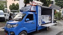 Hà Nội: Người dân có thể nộp hồ sơ đất đai tại xe lưu động